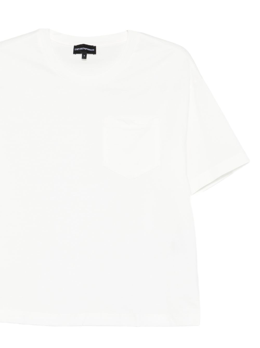 EMPORIO ARMANI CAPSULE T-shirts and Polos White Cotton