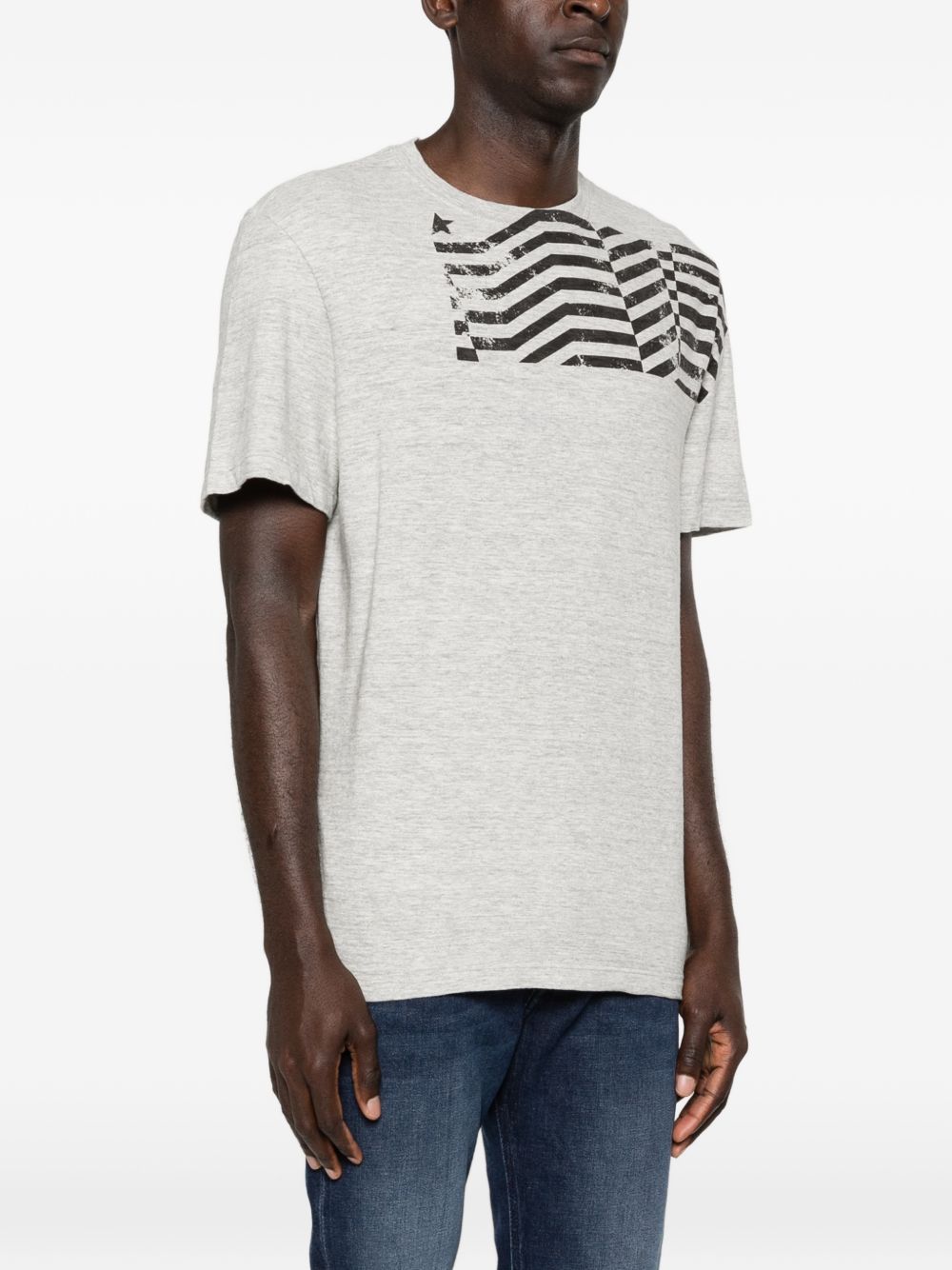 Golden Goose T-shirts and Polos Grey Cotton