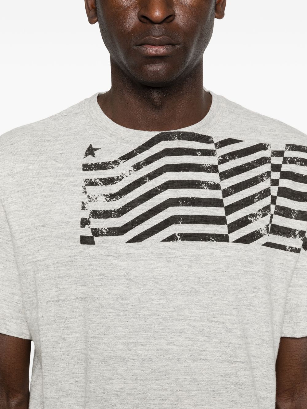 Golden Goose T-shirts and Polos Grey Cotton