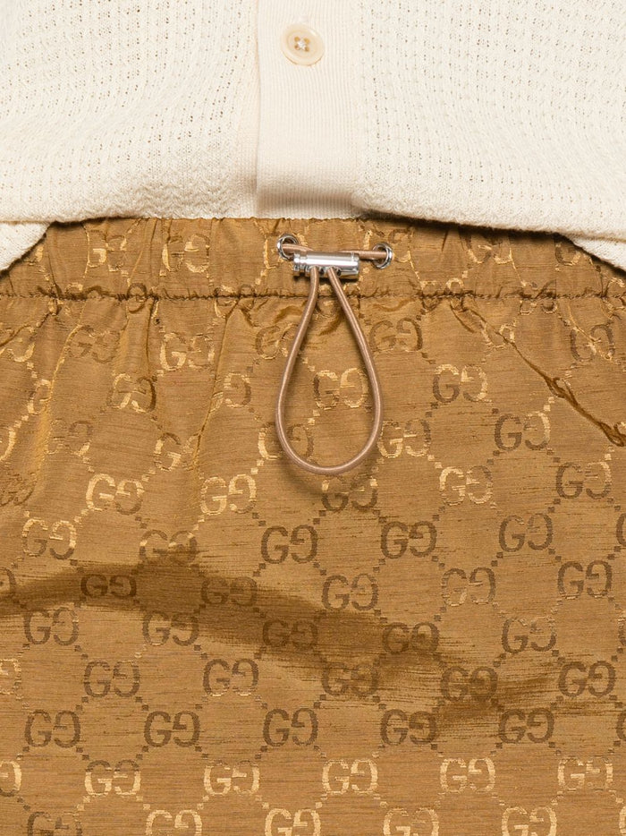 Gucci Skirts Brown Polyamide