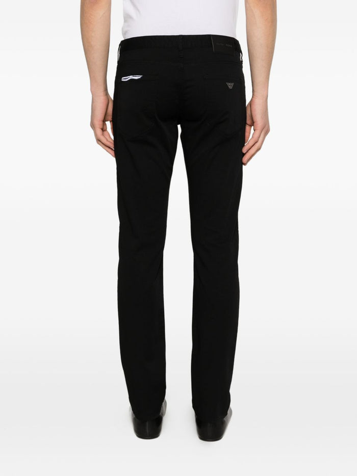 Emporio Armani Jeans Black Elastane