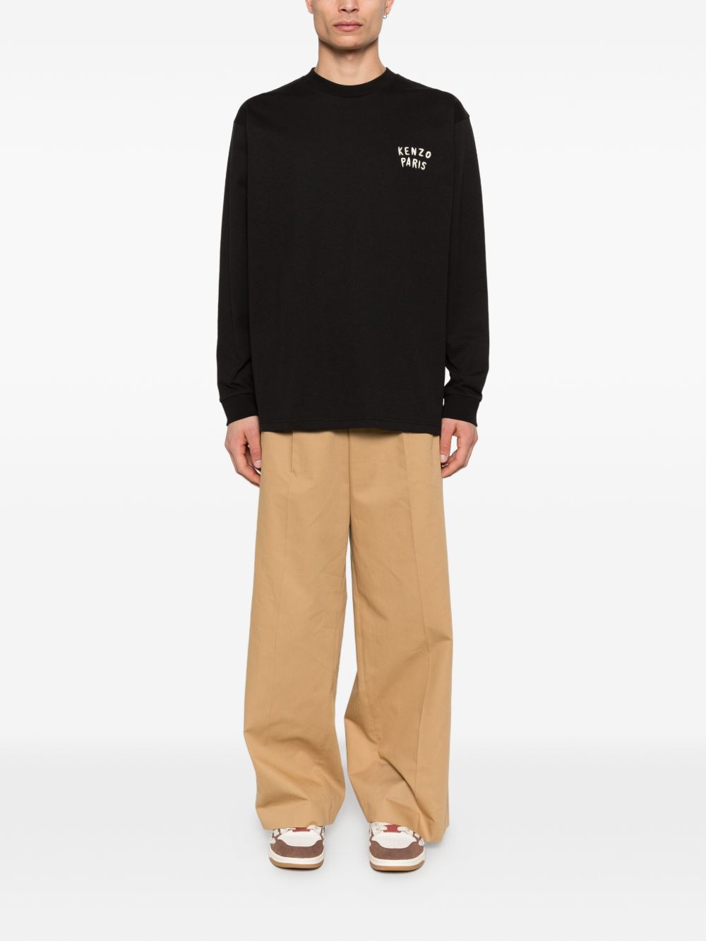 Kenzo T-shirts and Polos Black Polyester