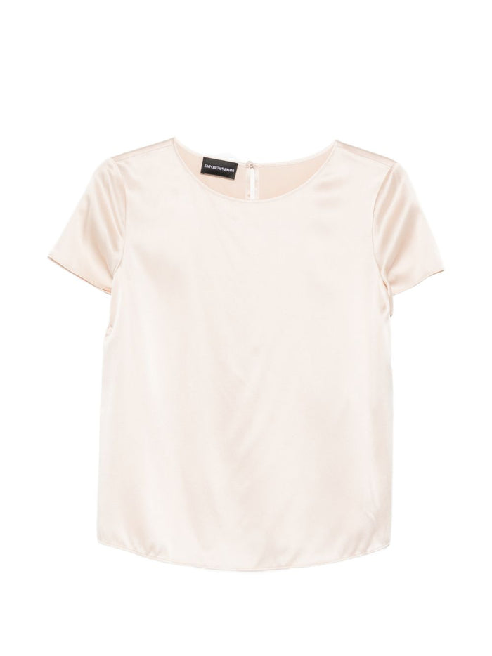 Emporio Armani Top Powder Silk