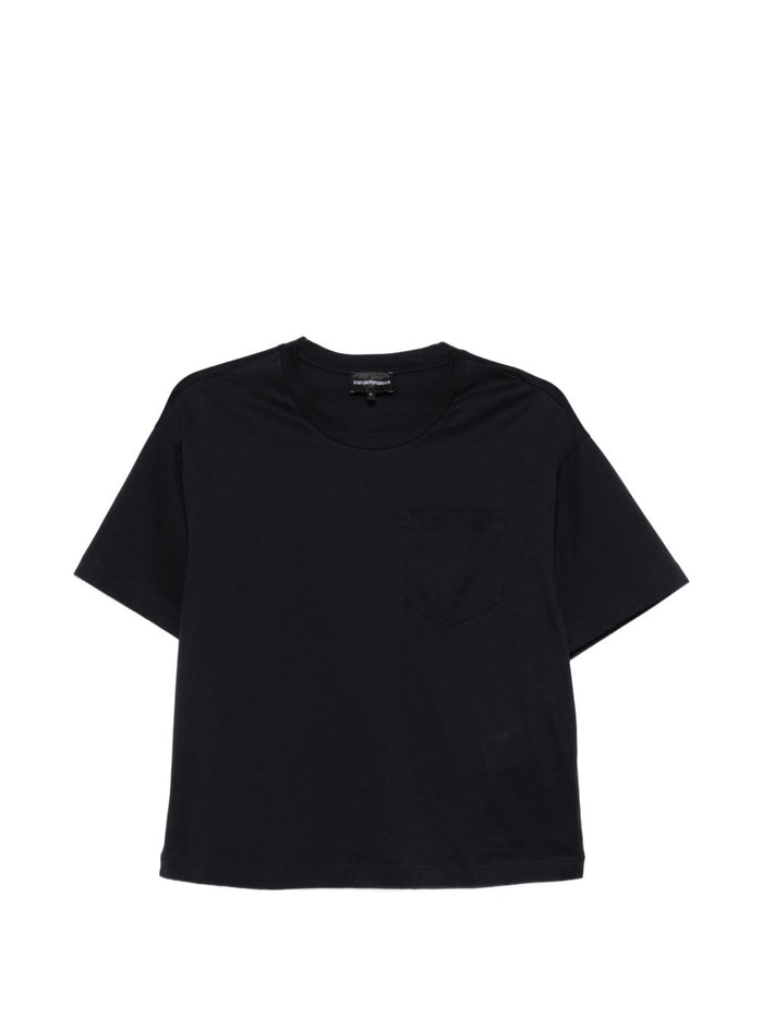 EMPORIO ARMANI CAPSULE T-shirts and Polos Blue Cotton