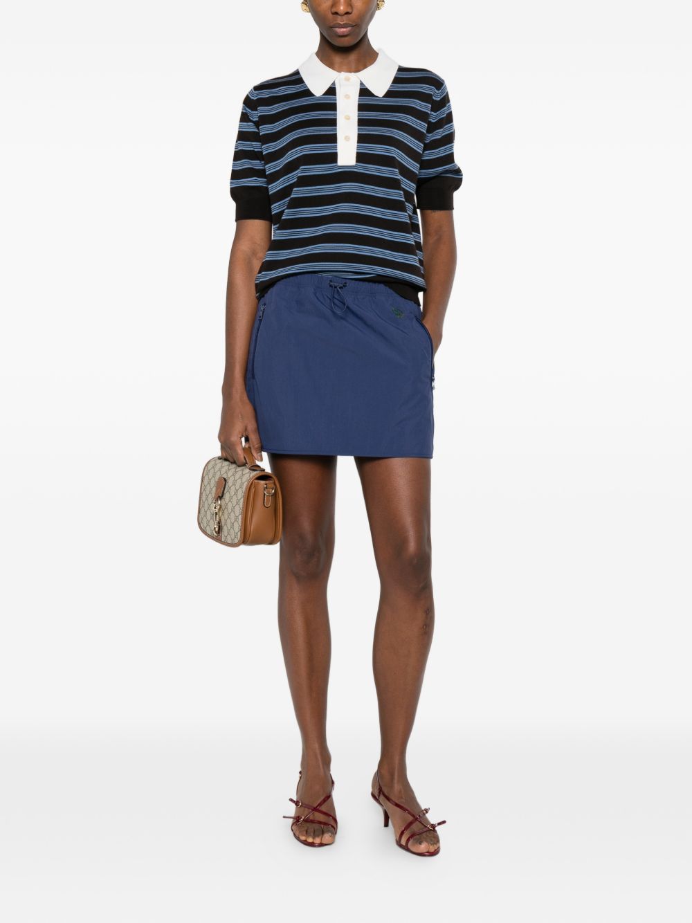 Gucci Skirts Blue Fabric