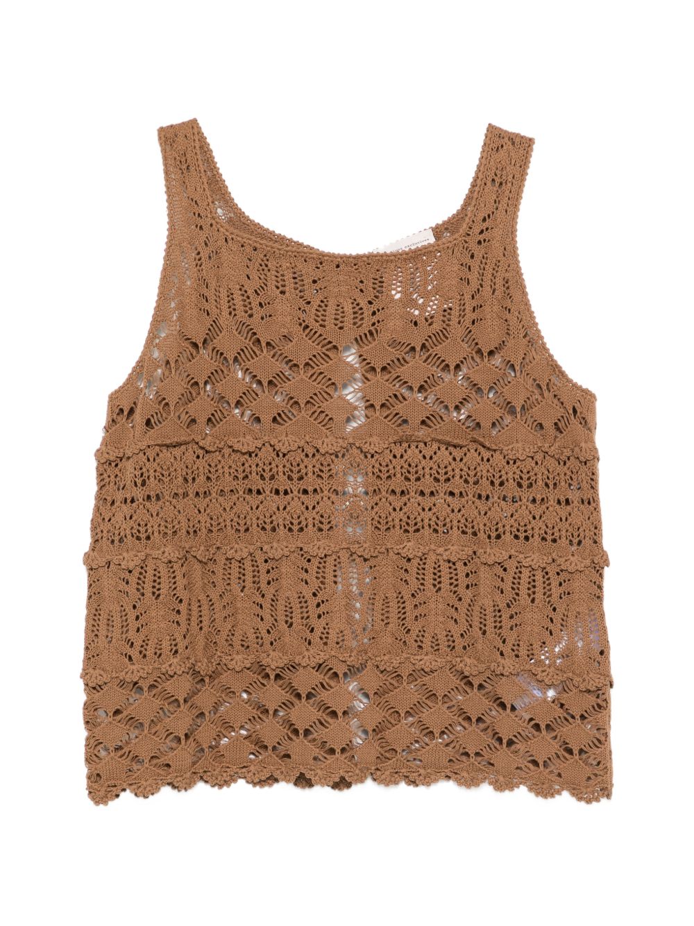 Semicouture Top Beige Cotton