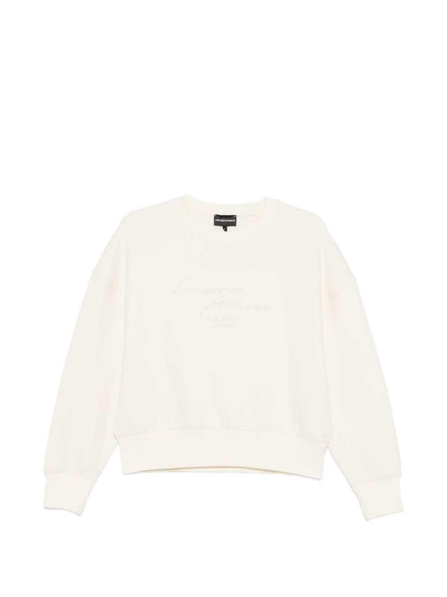 Emporio Armani Cotton crewneck sweatshirt