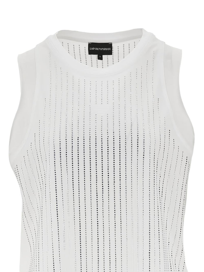 Emporio Armani Top White Cotton