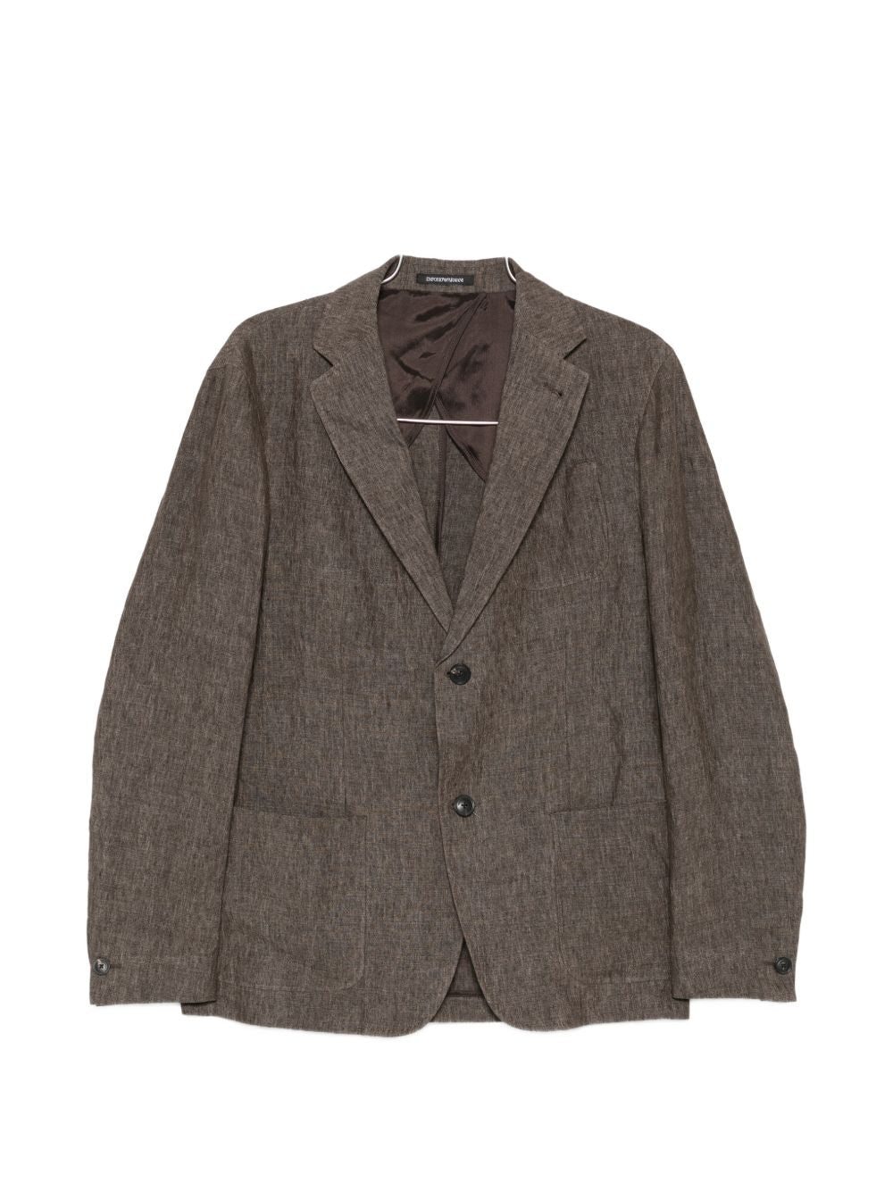 Emporio Armani Jackets Brown Linen