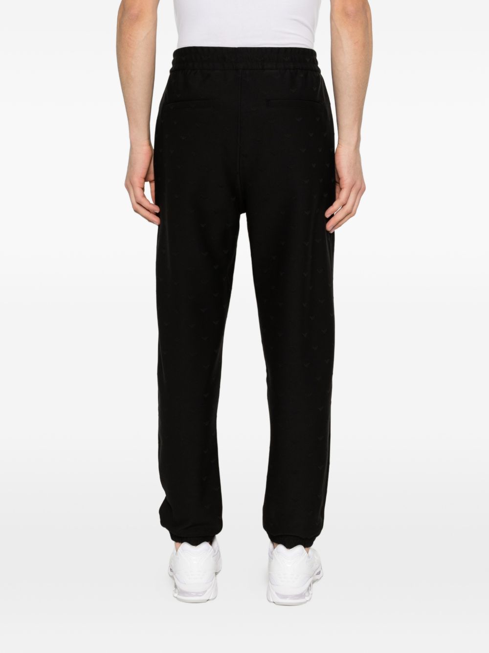 Emporio Armani Trousers Black Elastane