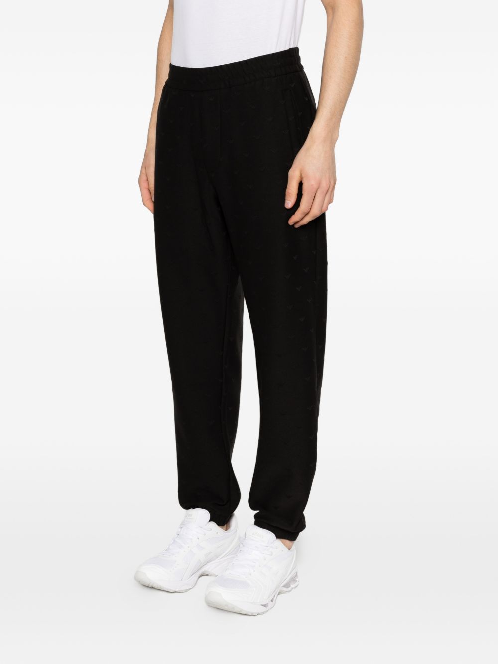 Emporio Armani Trousers Black Elastane