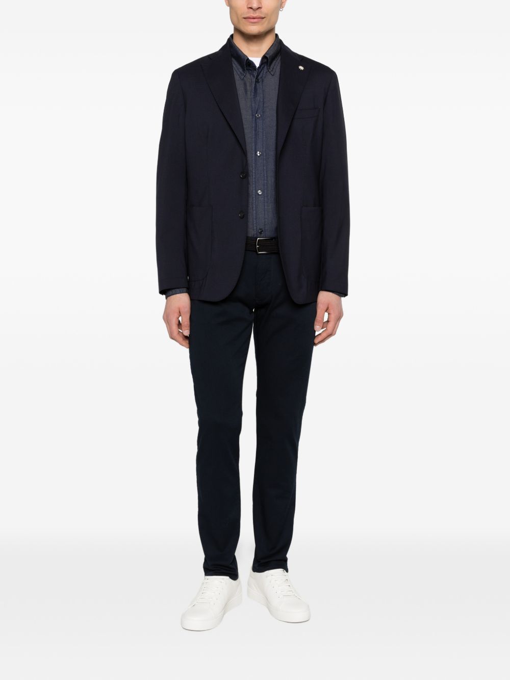 Emporio Armani Jeans Blue Elastane