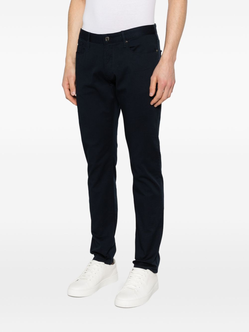 Emporio Armani Jeans Blue Elastane