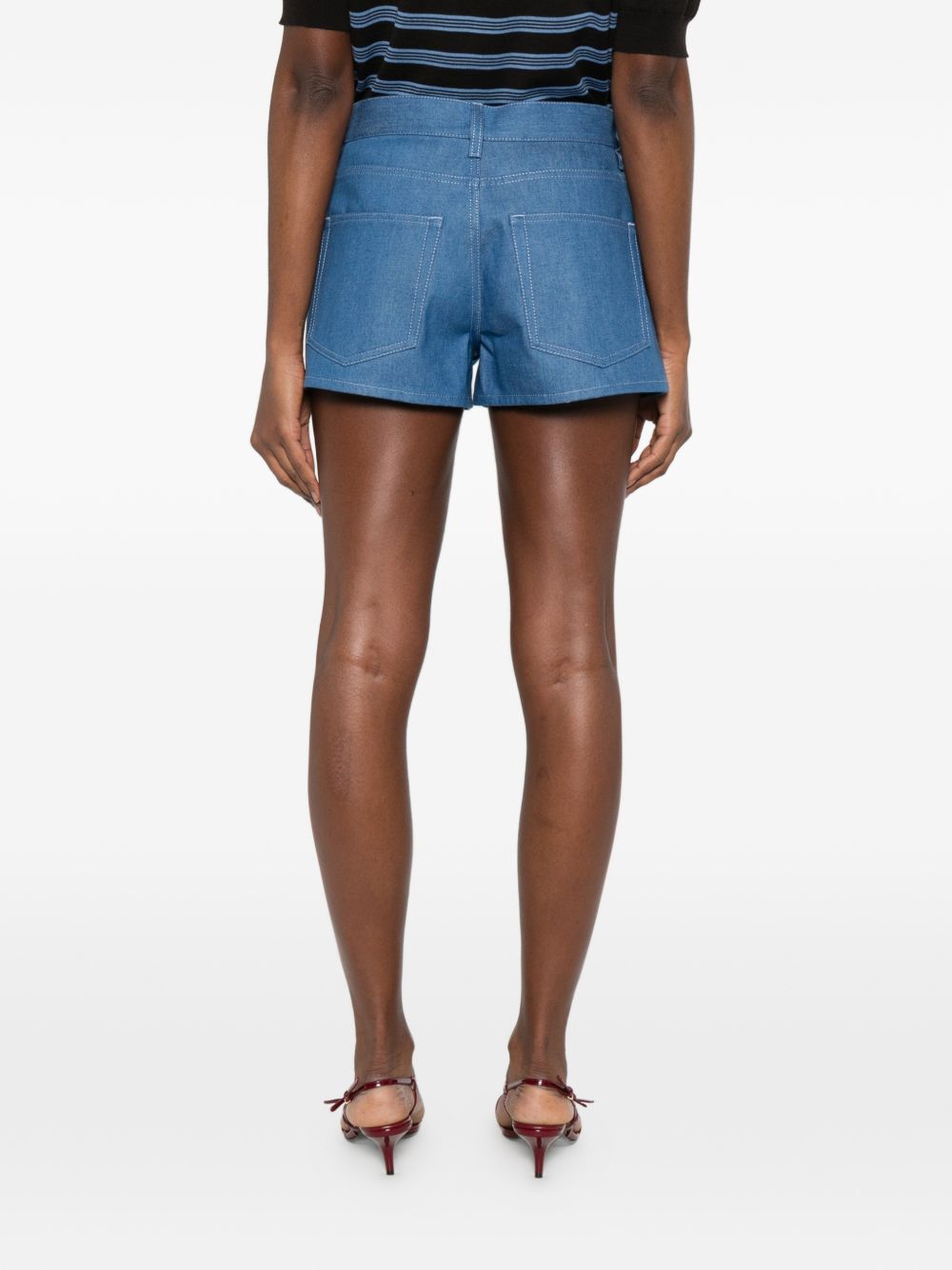 Gucci Shorts Blue Cotton