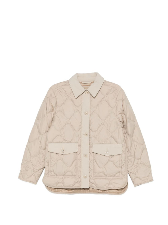 Woolrich Coats Beige Duck Down