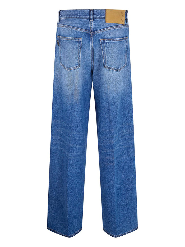 Haikure Jeans Blue Cotton