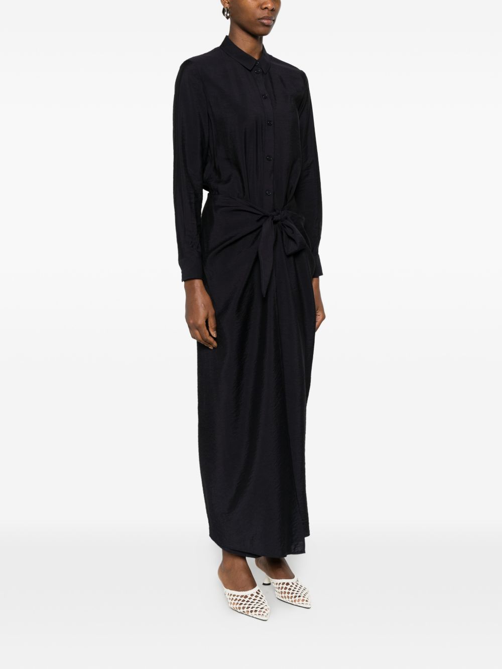 Emporio Armani Dresses Blue Polyamide