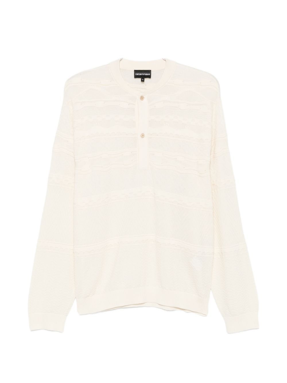 EMPORIO ARMANI EXCLUSIVE Sweaters White Paper Yarn