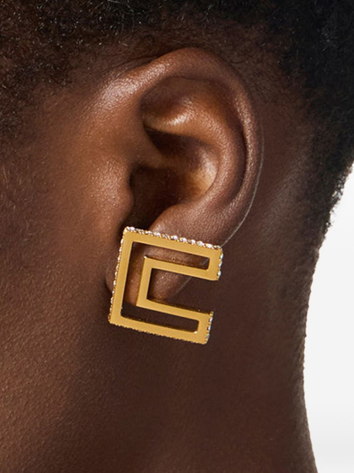 Elisabetta Franchi Bijoux Golden Brass/glass