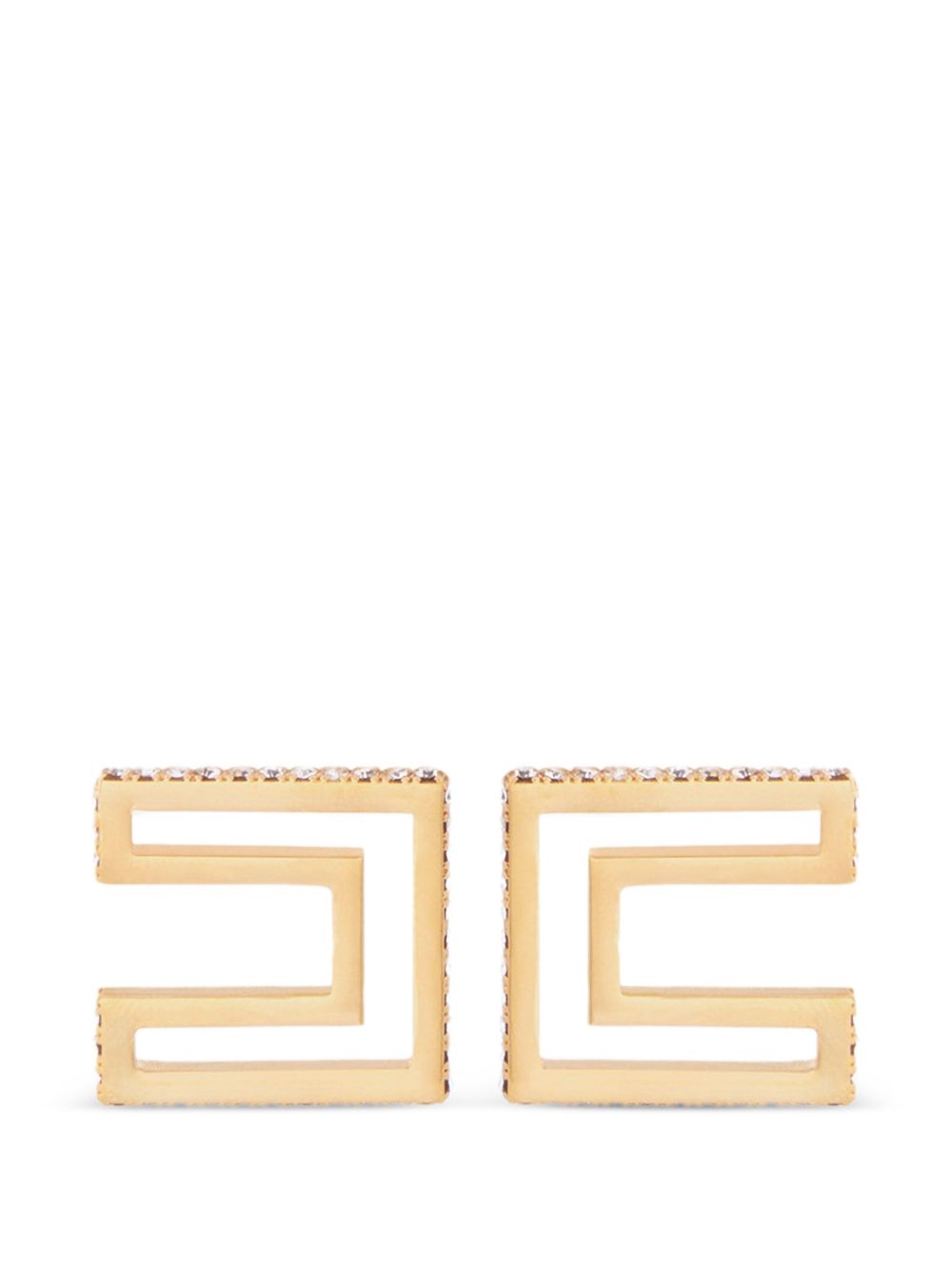 Elisabetta Franchi Bijoux Golden Brass/glass
