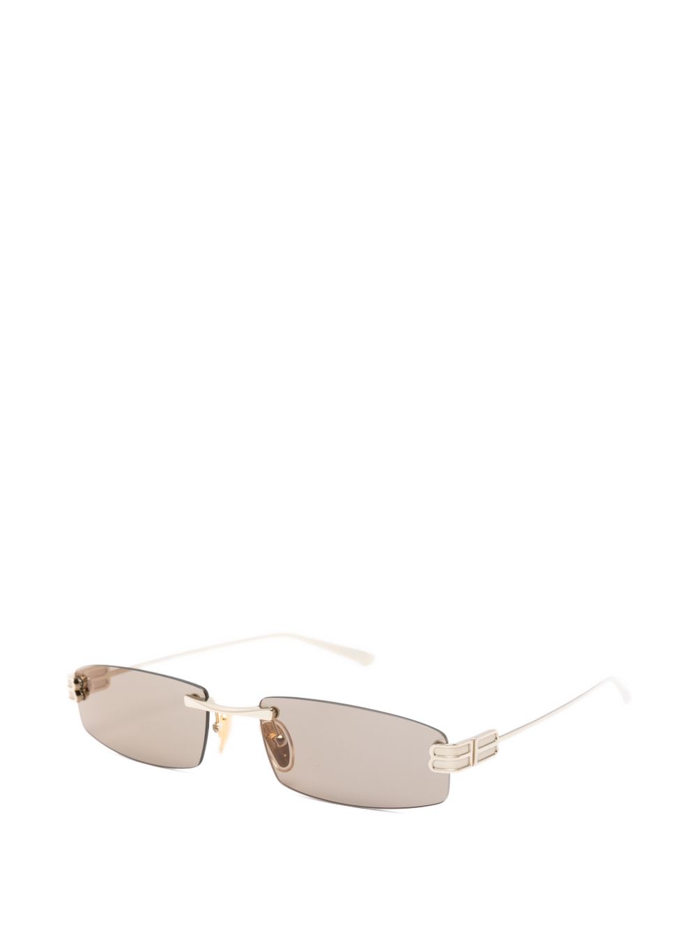 Balenciaga Sunglasses Golden Metal