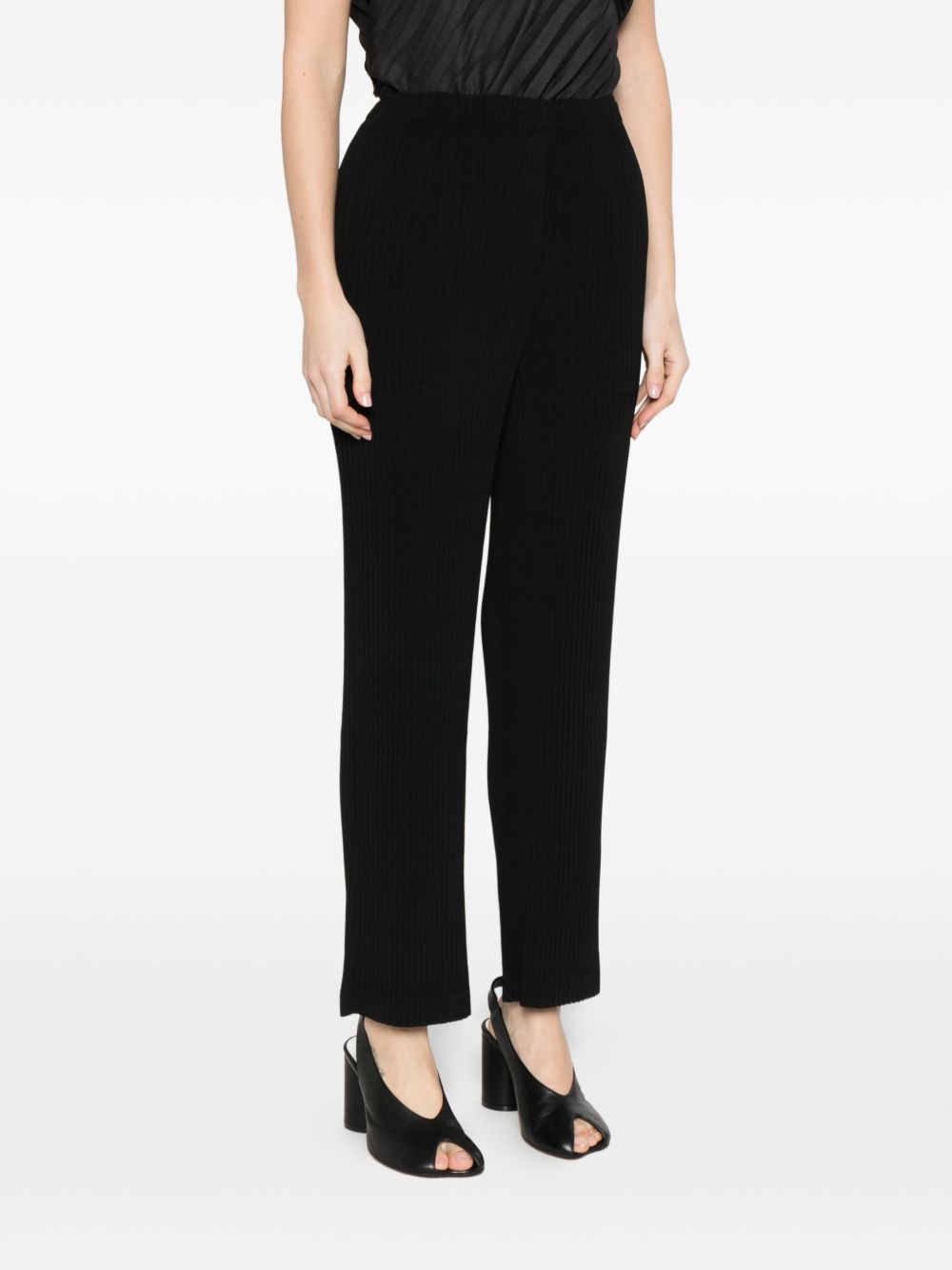 Issey Miyake Trousers Black Polyester