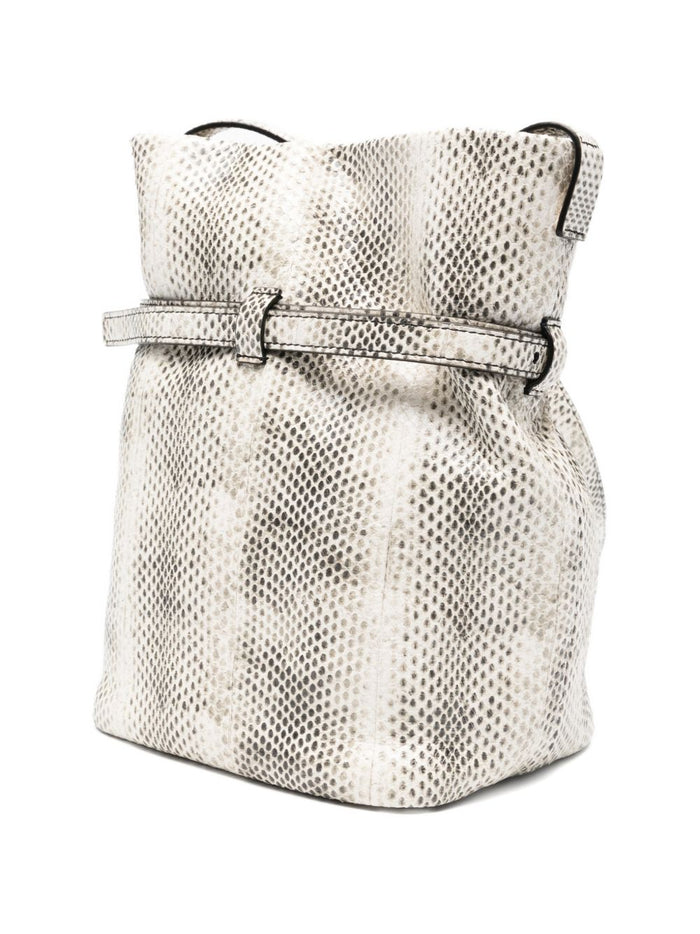 EMPORIO ARMANI EXCLUSIVE Bags Light Grey Goat Leather