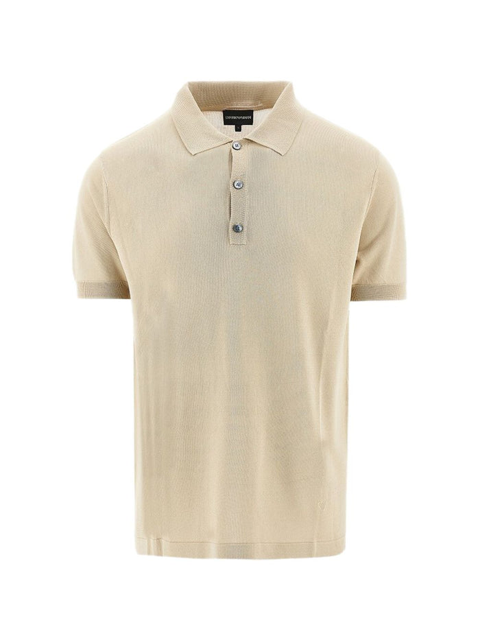 EMPORIO ARMANI EXCLUSIVE T-shirts and Polos Beige Viscose