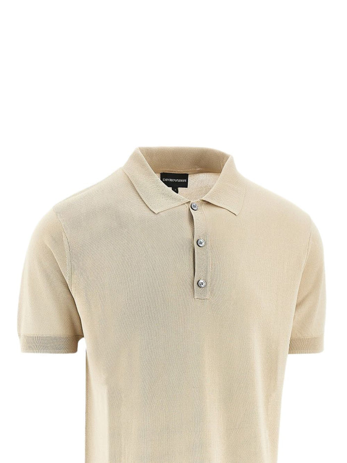 EMPORIO ARMANI EXCLUSIVE T-shirts and Polos Beige Viscose