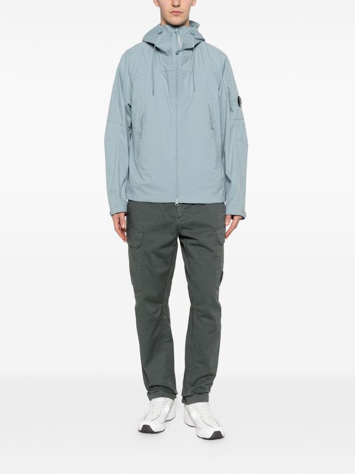 C.P.Company Coats Clear Blue Polyester