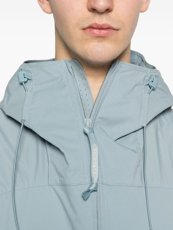 C.P.Company Coats Clear Blue Polyester