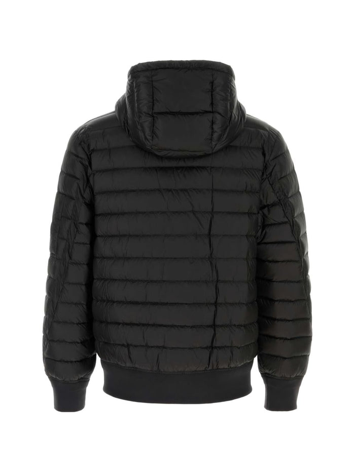 C.P.Company Coats Black Poliammide