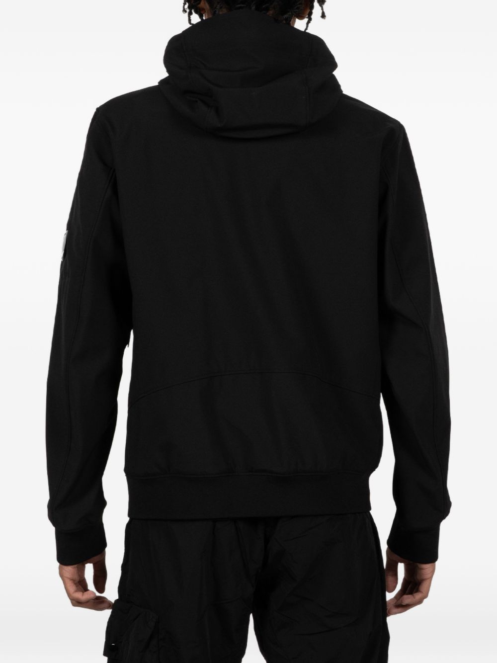 C.P.Company Jackets Black Polyester Elastane