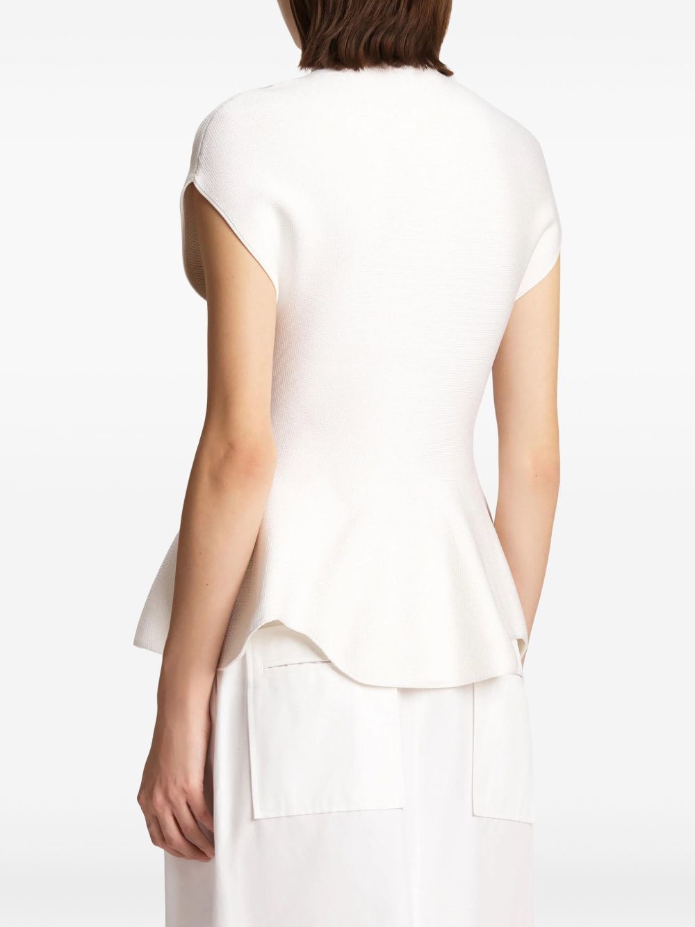 Khaite Top White Elastane