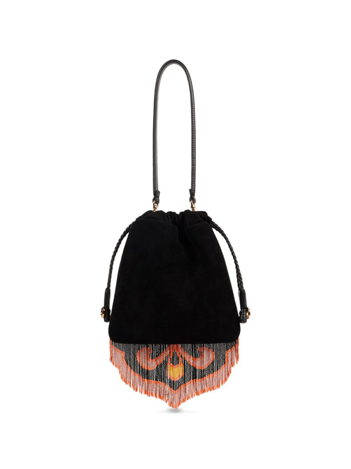 Etro Bags Black Calf Suede