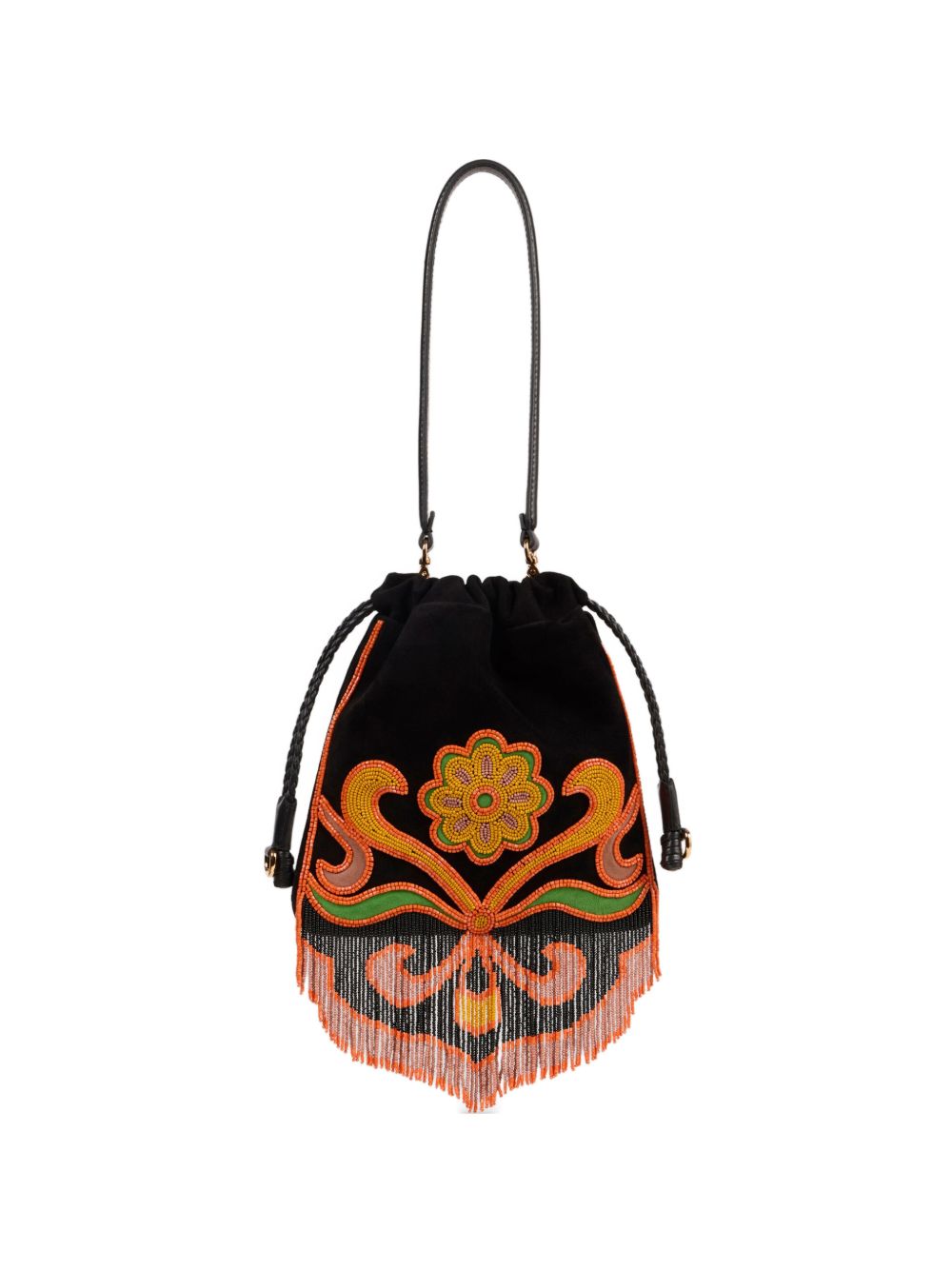 Etro Bags Black Calf Suede