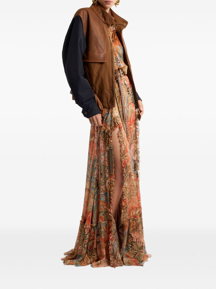 Etro Shirts Pink Silk