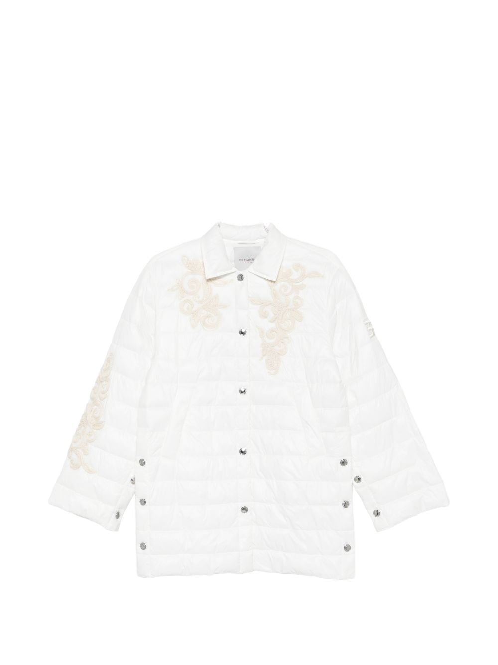ERMANNO FIRENZE Coats White Polyamide