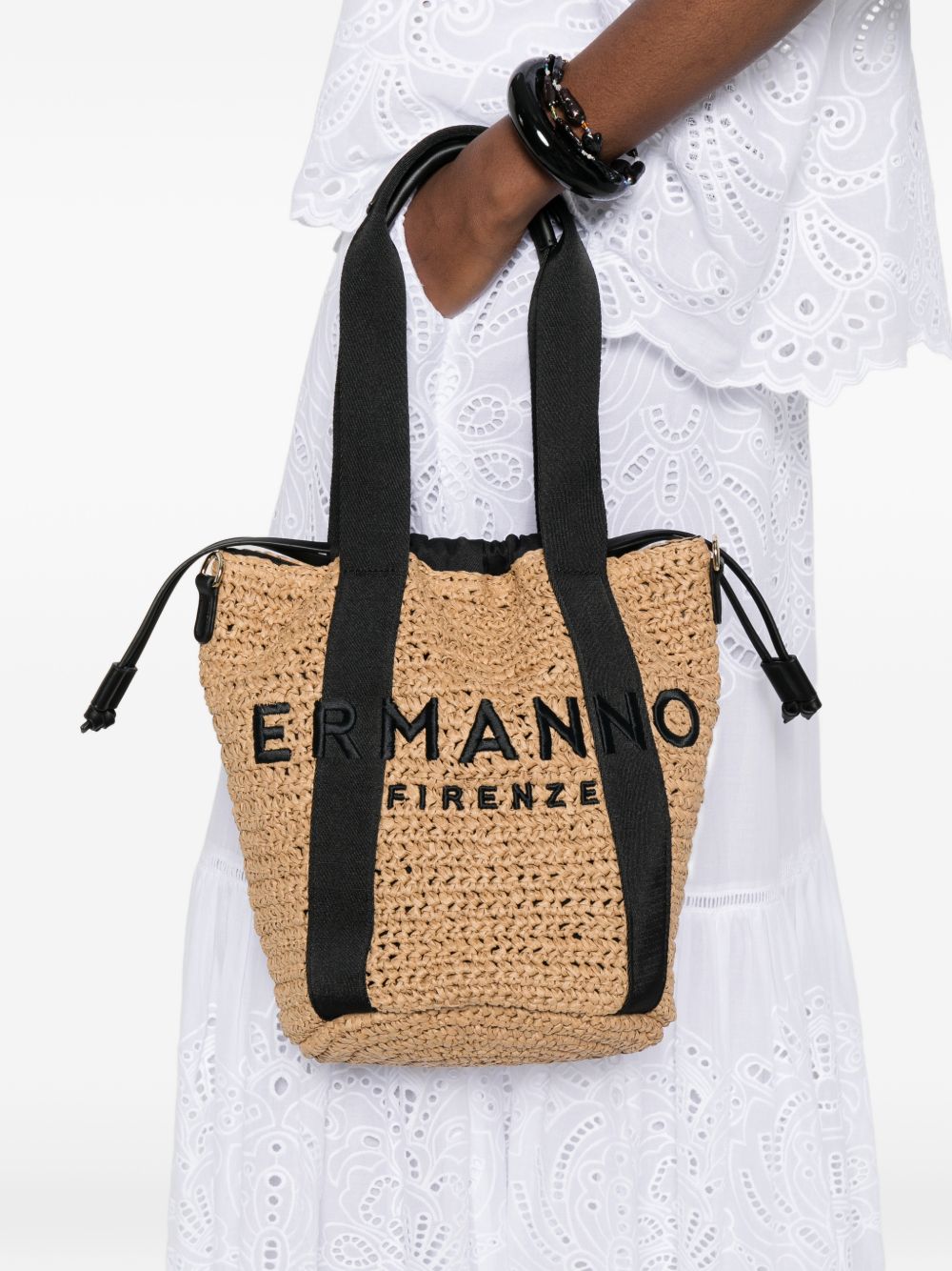 ERMANNO FIRENZE Bags Beige Polyester