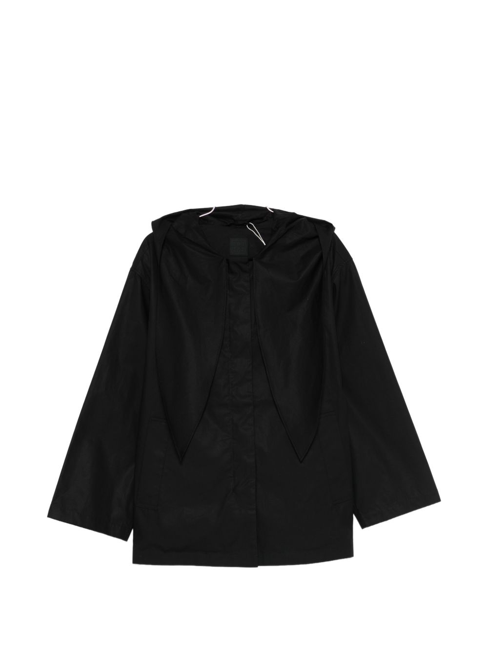 TOTEME MAIN Coats Black Organic Cotton