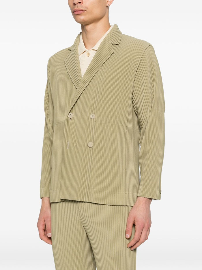 HOMME PLISSE ISSEY MIYAKE Jackets Green Polyester