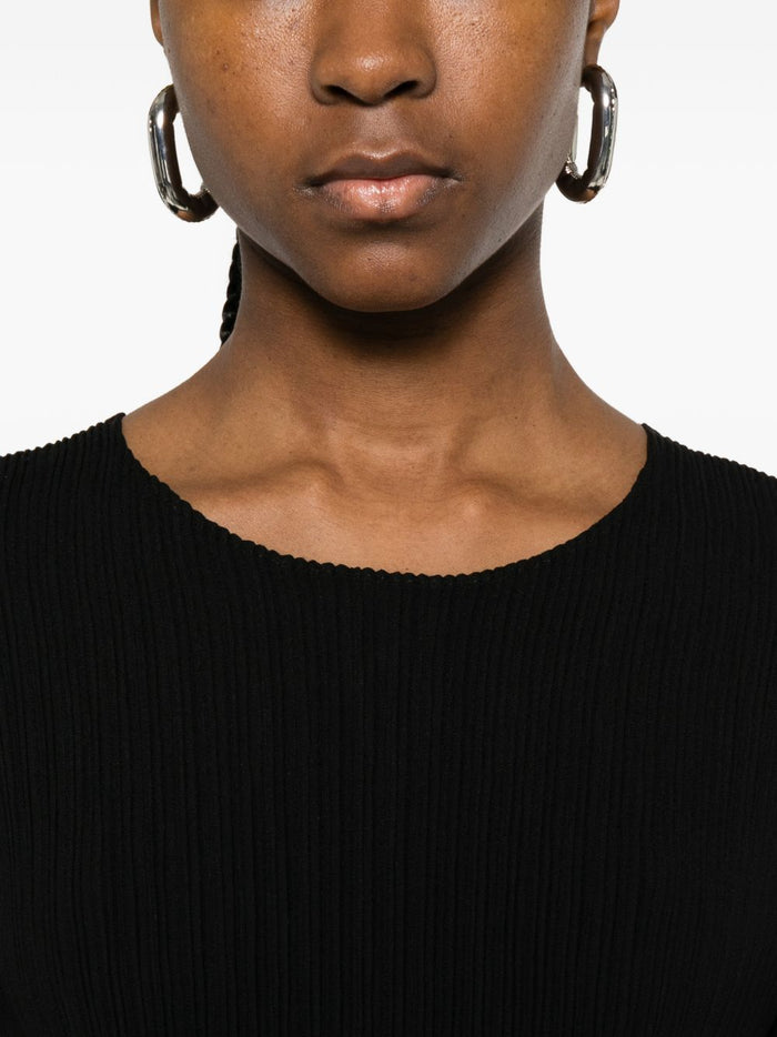 Issey Miyake Dresses Black Polyester
