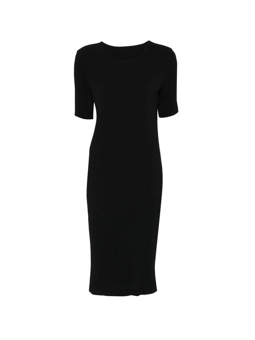 Issey Miyake Dresses Black Polyester