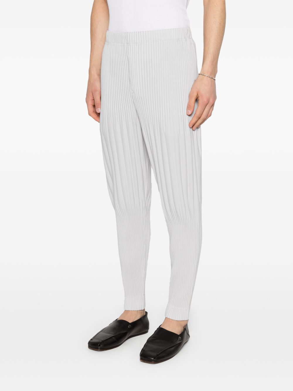 HOMME PLISSE ISSEY MIYAKE Trousers Clear Blue Polyester