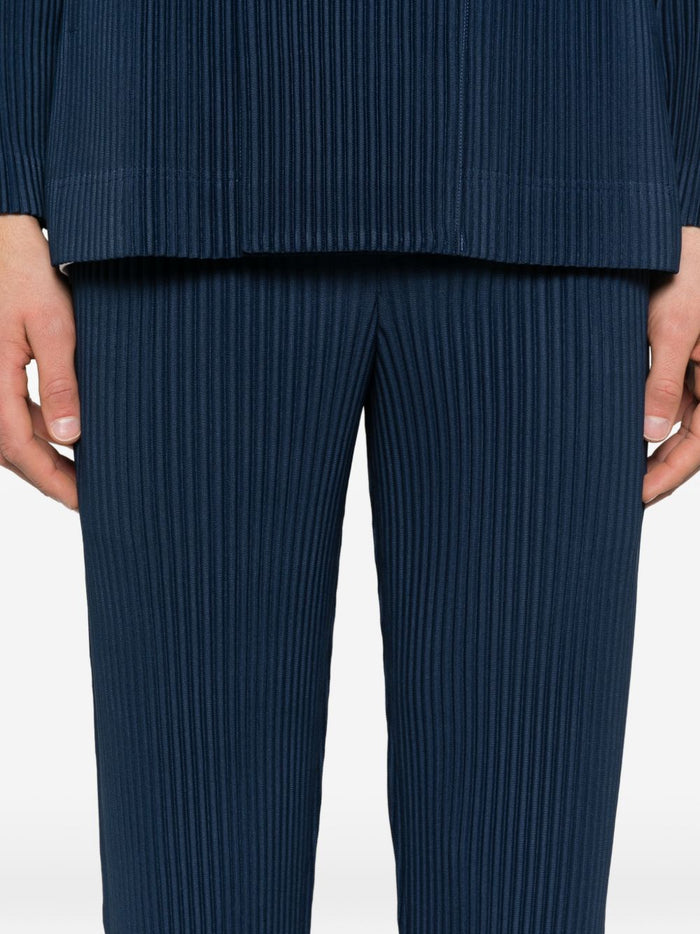 HOMME PLISSE ISSEY MIYAKE Trousers Blue Polyester