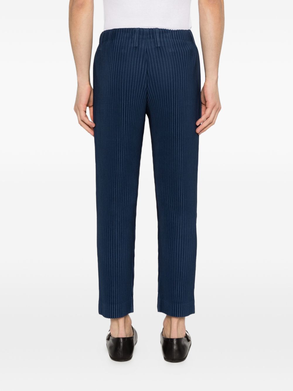 HOMME PLISSE ISSEY MIYAKE Trousers Blue Polyester