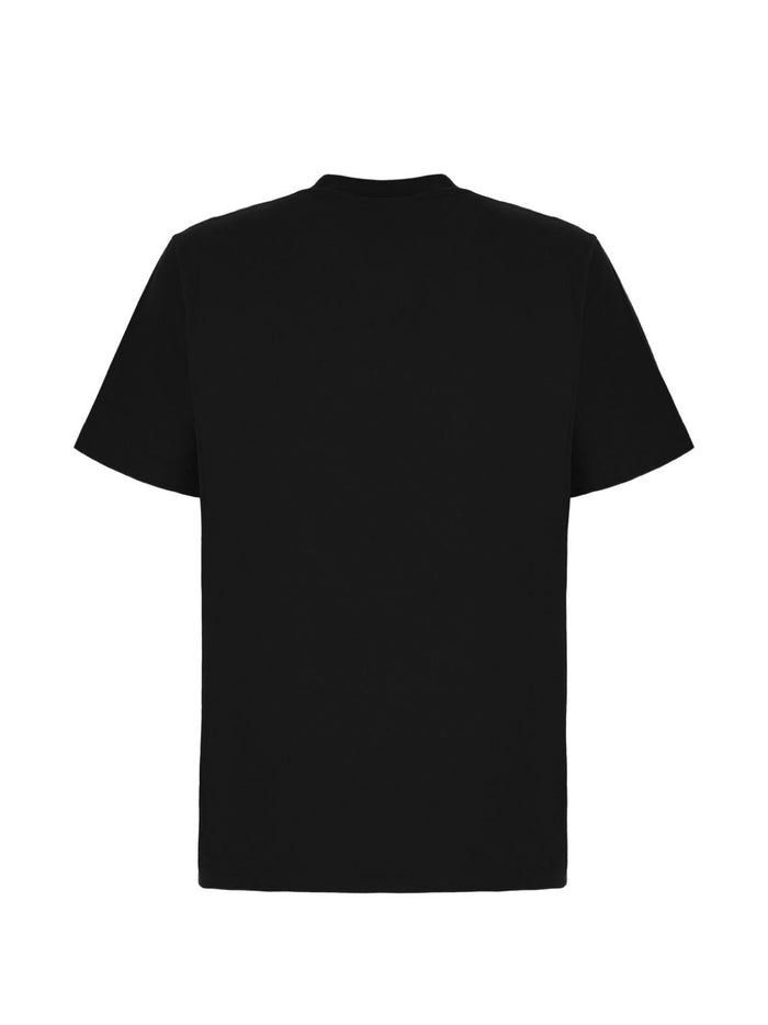 Moncler T-shirts and Polos Black Cotton