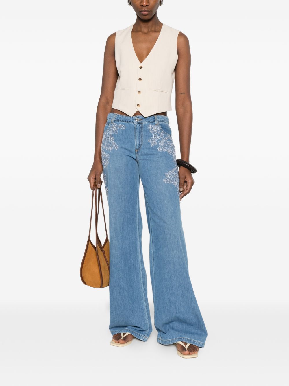 ERMANNO FIRENZE Jeans Clear Blue Cotton
