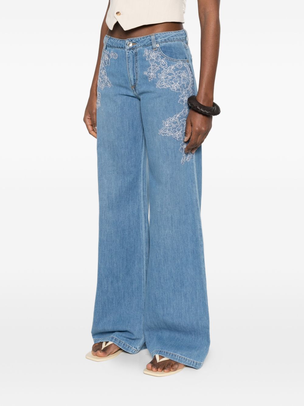ERMANNO FIRENZE Jeans Clear Blue Cotton