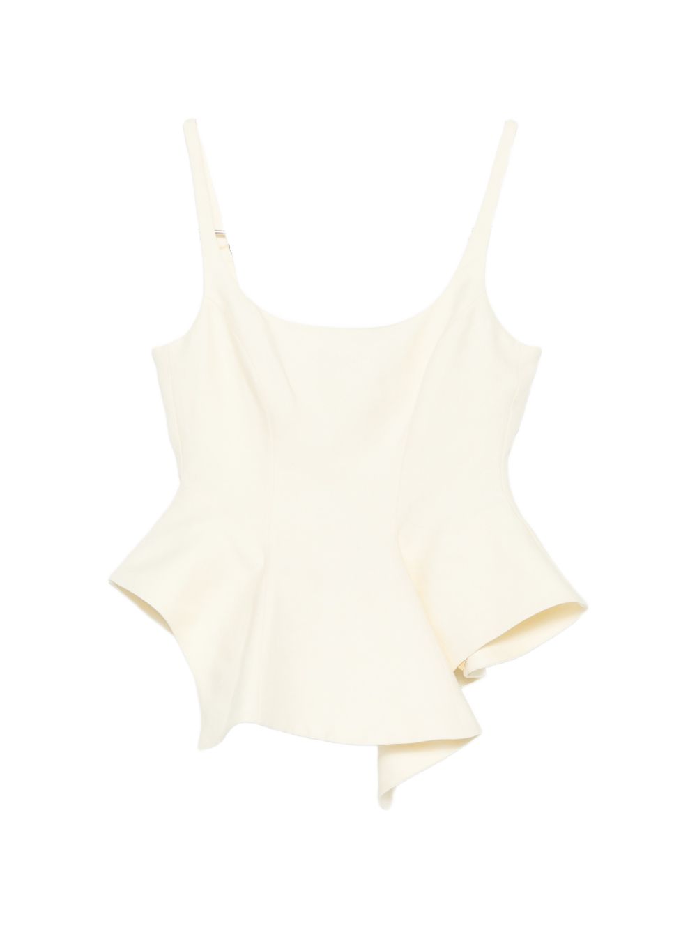 Khaite Top Beige Linen/flax